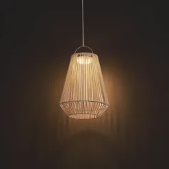 QAZQA Gartenbeleuchtung|Led-Außenleuchten*Böhmische Tischleuchte Beige inkl. LED 3-Stufen-Dimmbar IP54 Solar Wiederaufladbar - Duca