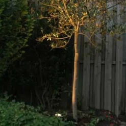 QAZQA Gartenbeleuchtung|Bodenstrahler Außen*Bodeneinbaustrahler für außen Edelstahl gebürstet 10,5 cm IP65 - Basic Square