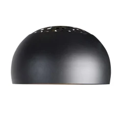QAZQA Lampenschirme*Bogenlampe XXL Schirm schwarz
