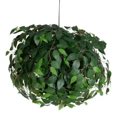 Trio Leuchten Deckenleuchten*Boho Deckenleuchte Grün 3-flammig - Leavy