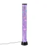 QAZQA Schlafzimmerlampen|Esszimmerlampen*Bubble Tube Schwarz 90cm inkl. LED RGB - Zoop