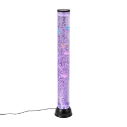 QAZQA Schlafzimmerlampen|Esszimmerlampen*Bubble Tube Schwarz 90cm inkl. LED RGB - Zoop