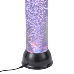 QAZQA Schlafzimmerlampen|Esszimmerlampen*Bubble Tube Schwarz 90cm inkl. LED RGB - Zoop