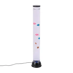QAZQA Schlafzimmerlampen|Esszimmerlampen*Bubble Tube Schwarz 90cm inkl. LED RGB - Zoop