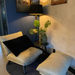 QAZQA Schlafzimmerlampen|Küchenlampen*Classic Stehlampe schwarz - Classico