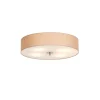 QAZQA Deckenleuchten|Wohnzimmerlampen*Country Deckenleuchte beige 50 cm - Drum