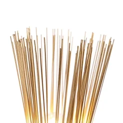 QAZQA Tischlampen|Wohnzimmerlampen*Country Tischlampe Messing - Broom