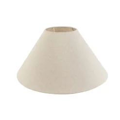 QAZQA Tischlampen|Wohnzimmerlampen*Country Tischlampe mit Leinenschirm beige 50 cm - Yssop