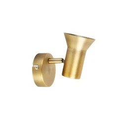 QAZQA Wandstrahler|Deckenstrahler*Decken - und Wandstrahler Bronze drehbar und neigbar - Karin 1