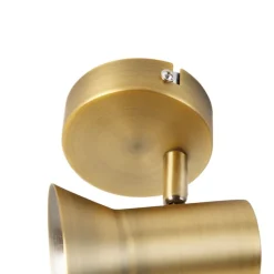 QAZQA Wandstrahler|Deckenstrahler*Decken - und Wandstrahler Bronze drehbar und neigbar - Karin 1