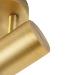 QAZQA Wandstrahler|Deckenstrahler*Decken - und Wandstrahler Bronze drehbar und neigbar - Karin 1