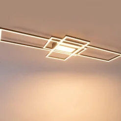 Trio Leuchten Led-Deckenleuchten|Deckenleuchten*Deckenleuchte Anthrazit inkl. LED, Fernbedienung - Riha