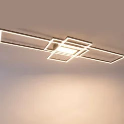 Trio Leuchten Led-Deckenleuchten|Deckenleuchten*Deckenleuchte Anthrazit inkl. LED, Fernbedienung - Riha