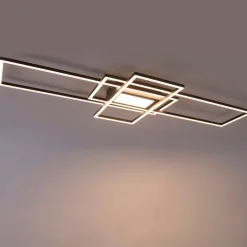 Trio Leuchten Led-Deckenleuchten|Deckenleuchten*Deckenleuchte Anthrazit inkl. LED, Fernbedienung - Riha