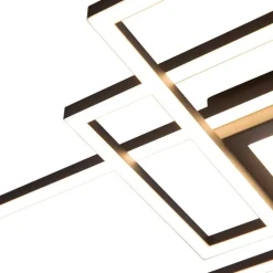 Trio Leuchten Led-Deckenleuchten|Deckenleuchten*Deckenleuchte Anthrazit inkl. LED, Fernbedienung - Riha