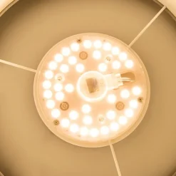 Kinder QAZQA Kinderzimmerlampen|Led-Deckenleuchten*Deckenleuchte blau 40 cm inkl. LED - Drum LED