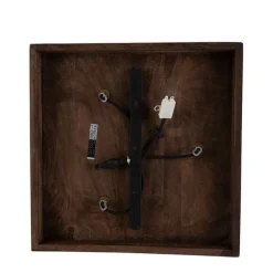 QAZQA Deckenstrahler|Aufbaustrahler*Deckenleuchte Bronze mit Holz 3-flammig - Mangos