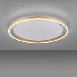 Paul Neuhaus Led-Deckenleuchten|Deckenleuchten*Deckenleuchte Messing 58,8 cm inkl. LED 3-stufig dimmbar - Zlatan