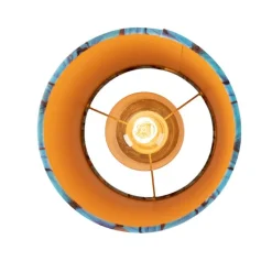 QAZQA Deckenleuchten|Wohnzimmerlampen*Deckenleuchte mit Schirm Schmetterling 20 cm - Combi schwarz