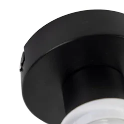 QAZQA Deckenleuchten|Wohnzimmerlampen*Deckenleuchte mit Schirm Schmetterling 20 cm - Combi schwarz