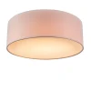 Kinder QAZQA Kinderzimmerlampen|Led-Deckenleuchten*Deckenleuchte rosa 30 cm inkl. LED - Drum LED