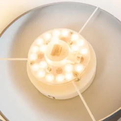 Kinder QAZQA Kinderzimmerlampen|Led-Deckenleuchten*Deckenleuchte rosa 30 cm inkl. LED - Drum LED