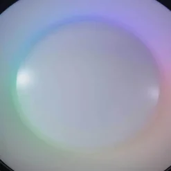 Trio Leuchten Led-Deckenleuchten|Deckenleuchten*Deckenleuchte Schwarz inkl. dimmbarer RGBW LED mit Fernbedienung - Arco