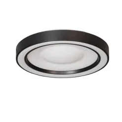 Trio Leuchten Led-Deckenleuchten|Deckenleuchten*Deckenleuchte Schwarz inkl. dimmbarer RGBW LED mit Fernbedienung - Arco