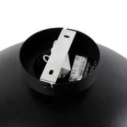 QAZQA Deckenleuchten|Wohnzimmerlampen*Deckenleuchte schwarz mit Gold 42 cm verstellbar - Magnax