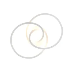 QAZQA Led-Deckenleuchten|Deckenleuchten*Deckenleuchte weiß 45 cm inkl. LED 3 Stufen dimmbar - Rowin