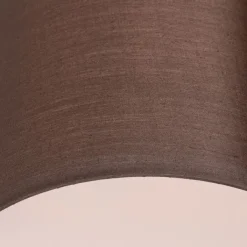 QAZQA Deckenleuchten|Wohnzimmerlampen*Deckenleuchte weiß grau und braun 5-Licht - Multidrum