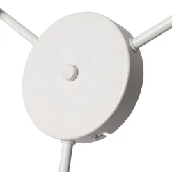 QAZQA Deckenleuchten|Wohnzimmerlampen*Deckenleuchte weiß grau und braun 3-Licht - Multidrum