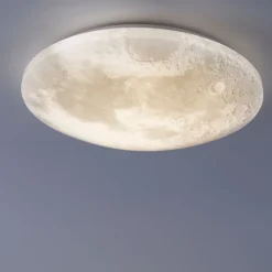 Shada Led-Deckenleuchten|Deckenleuchten*Deckenleuchte weiß inkl. LED und Dimmer mit Fernbedienung - Mähne