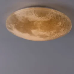 Shada Led-Deckenleuchten|Deckenleuchten*Deckenleuchte weiß inkl. LED und Dimmer mit Fernbedienung - Mähne