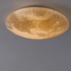 Shada Led-Deckenleuchten|Deckenleuchten*Deckenleuchte weiß inkl. LED und Dimmer mit Fernbedienung - Mähne