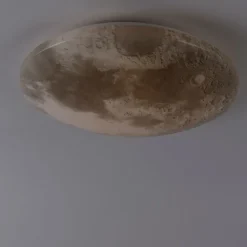 Shada Led-Deckenleuchten|Deckenleuchten*Deckenleuchte weiß inkl. LED und Dimmer mit Fernbedienung - Mähne