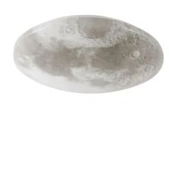 Shada Led-Deckenleuchten|Deckenleuchten*Deckenleuchte weiß inkl. LED und Dimmer mit Fernbedienung - Mähne