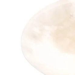 Shada Led-Deckenleuchten|Deckenleuchten*Deckenleuchte weiß inkl. LED und Dimmer mit Fernbedienung - Mähne