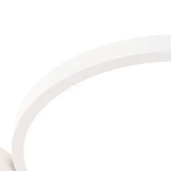 QAZQA Led-Deckenleuchten|Deckenleuchten*Deckenleuchte weiß inkl. LED 3-stufig dimmbar 4-flammig - Lupolo