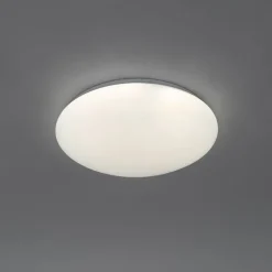 QAZQA Led-Deckenleuchten|Deckenleuchten*Deckenleuchte weiß inkl. LED und Dimmer mit Fernbedienung - Iene