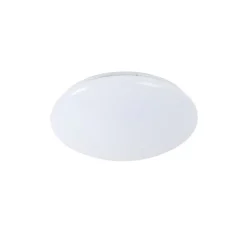 QAZQA Led-Deckenleuchten|Deckenleuchten*Deckenleuchte weiß inkl. LED und Dimmer mit Fernbedienung - Iene