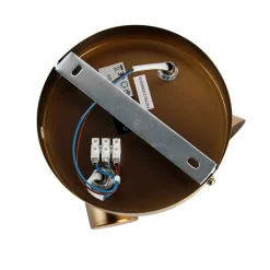 QAZQA Deckenstrahler|Aufbaustrahler*Deckenstrahler bronze dreh- und schwenkbar - Karin 2