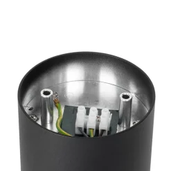 QAZQA Deckenstrahler|Aufbaustrahler*Deckenstrahler schwarz mit gold dreh- und schwenkbar - Rondoo up