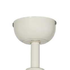 QAZQA Led-Außenleuchten|Wohnzimmerlampen*Deckenventilator für Außenbereich weiß mit Holzaufdruck 91,3 cm inkl. LED Dimmbar mit Fernbedienung IP44 - Toledo