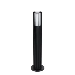 QAZQA Stehlampen Außen|Gartenbeleuchtung*Design Außenleuchte Schwarz 50 cm IP44 - Boris