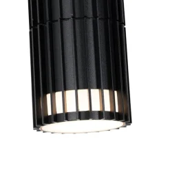 QAZQA Gartenbeleuchtung|Außenwandleuchten*Design Außenwandleuchte schwarz IP44 - Boris