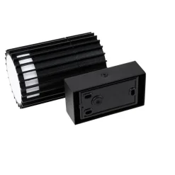 QAZQA Gartenbeleuchtung|Außenwandleuchten*Design Außenwandleuchte schwarz IP44 - Boris