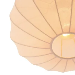 QAZQA Schlafzimmerlampen|Küchenlampen*Design Deckenleuchte Beige - Bida