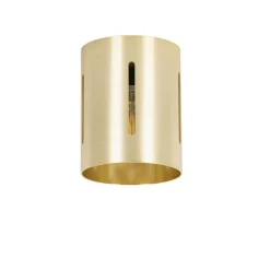 QAZQA Deckenleuchten|Esszimmerlampen*Design Deckenleuchte Gold mit Lichteffekt - Yana