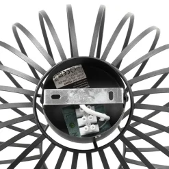 QAZQA Deckenleuchten|Wohnzimmerlampen*Design Deckenleuchte schwarz 30 cm - Johanna